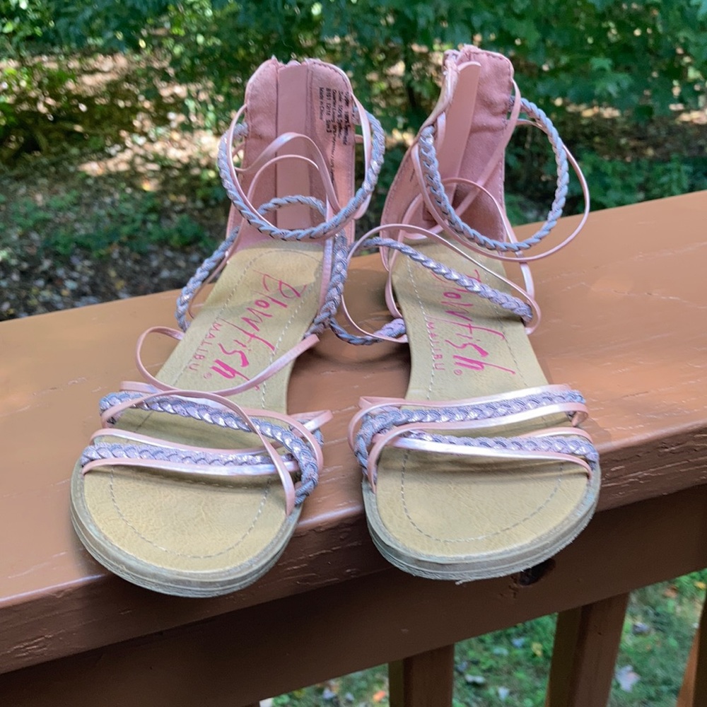 Blowfish pink sandals